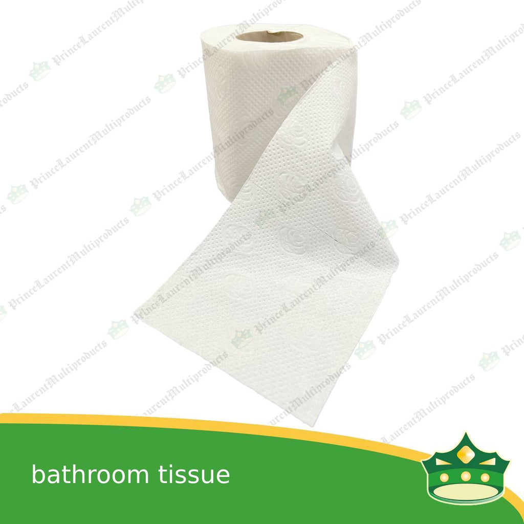 [12 rolls] bathroom tissue roll white pure pulp for household, pantry, bathroom, toilet, office use