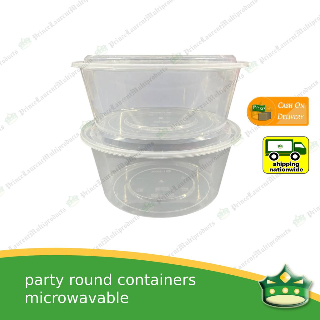 [10 pcs] jumbo party bowl IBOX microwavable bowl container for large food holders / takeout containers -B