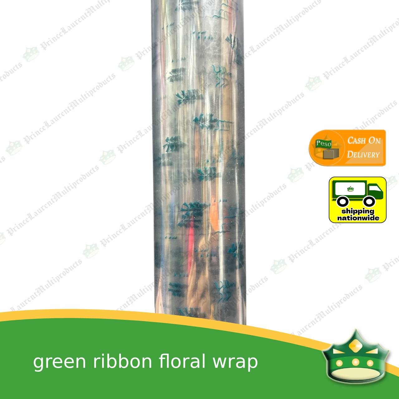 [1 roll] floral wrap, bilao wrap, plastic with design, flower bouquet, bulaklak, plastic cover