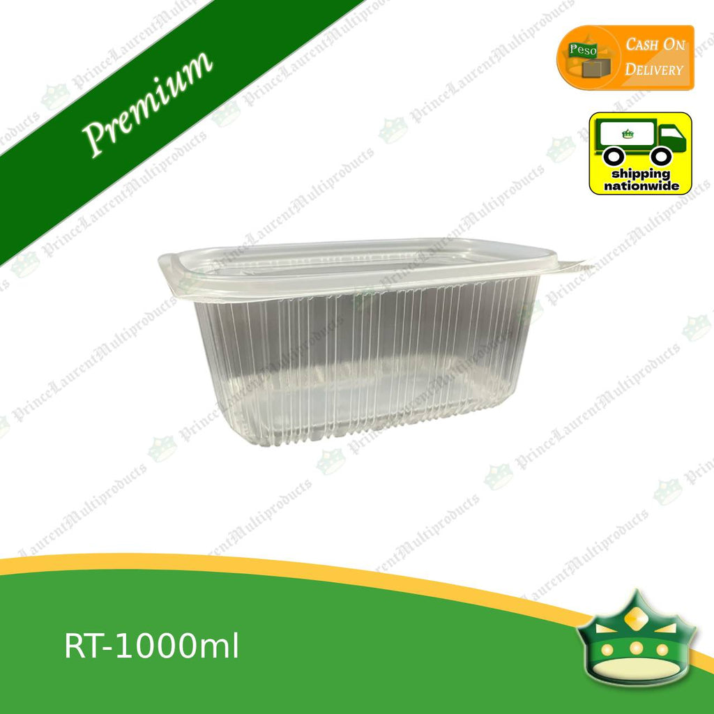 [50 pcs] unique microwavable rectangular container as food holders / takeout containers