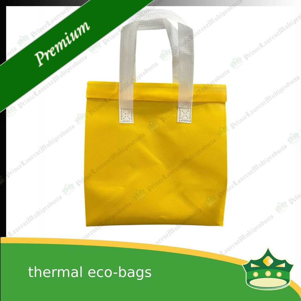 [10 pcs] thermal eco bag ecobag reusable & environment friendly bag
