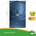 [approx. 100] Black courier pouch with adhesive for packing parcels and delivery bags, suitable for shipping nationwide.