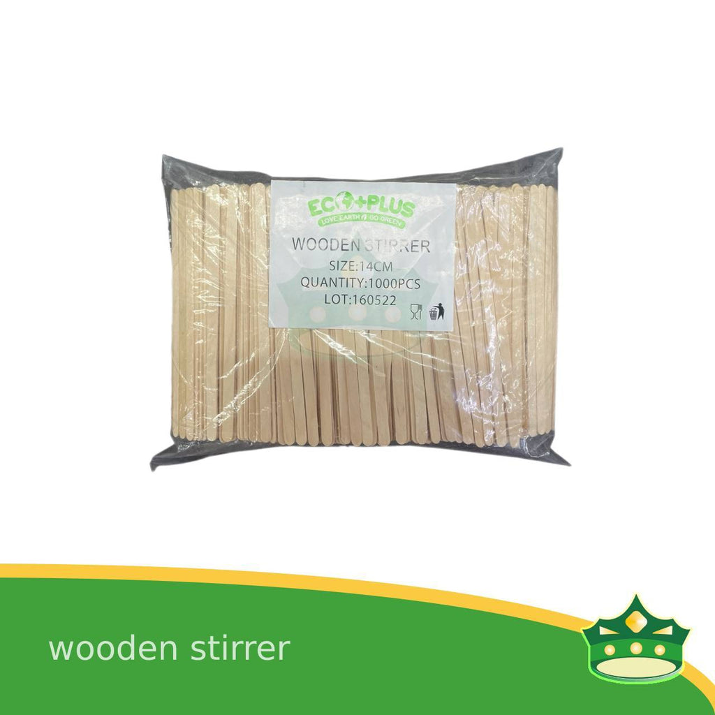 [1000 pcs] wooden stirrer 5.5" for coffee take-outs, food service providers, catering supplies, hospitality industry