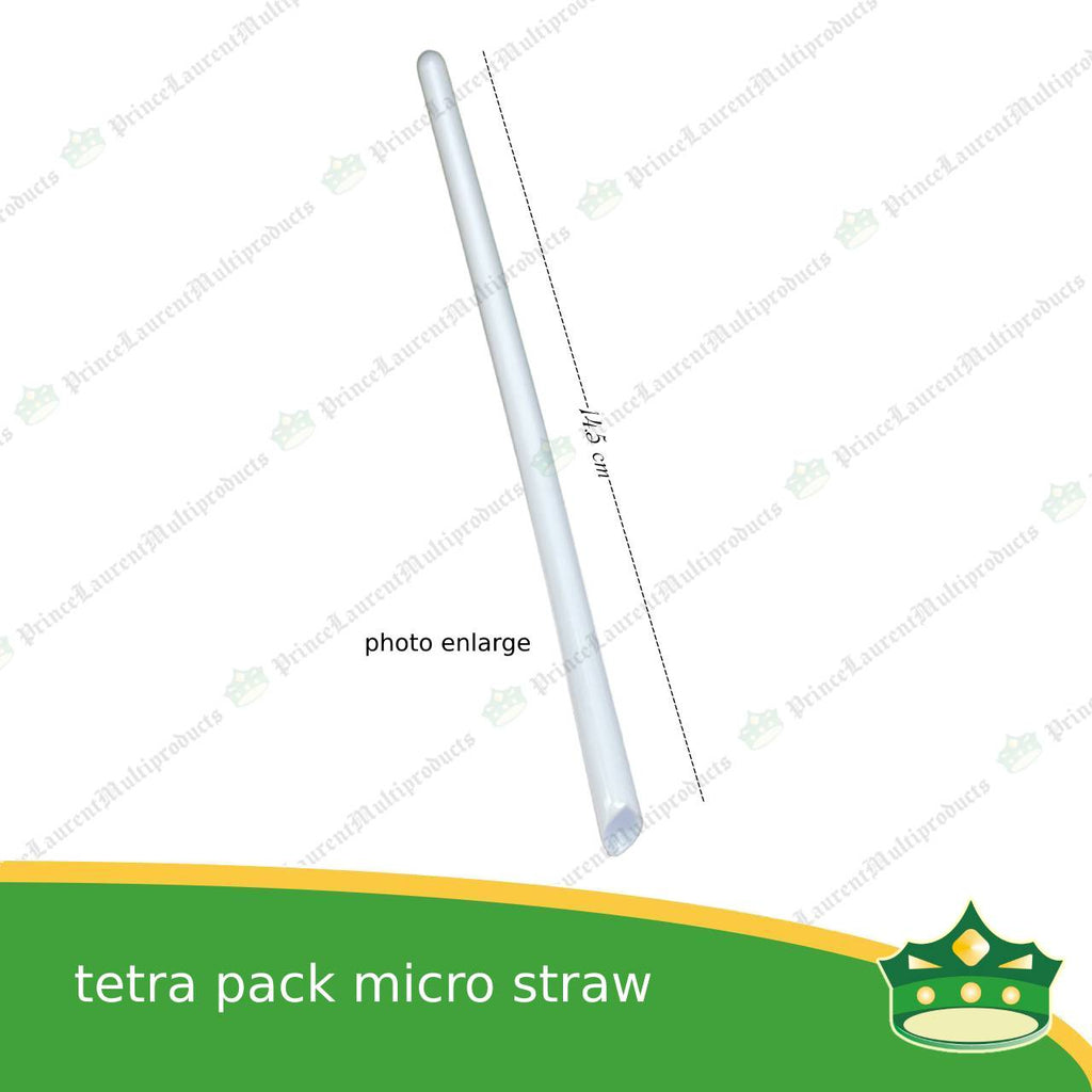 [1 kilo] zesto straw micro plastic white straw with sharp tip to puncture hole for sealed juice, tetra packs, juice tetra box, lollipop stick. ice cream stick, candy stick