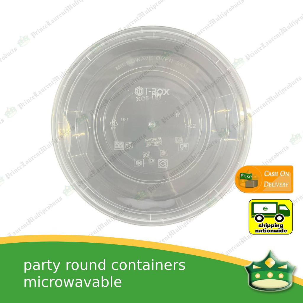 [10 pcs] jumbo party bowl IBOX microwavable bowl container for large food holders / takeout containers -A