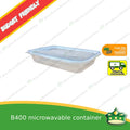 [10 pcs] Bibbo 400/500ml microwavable container for packed meals, rice meal, packed lunch