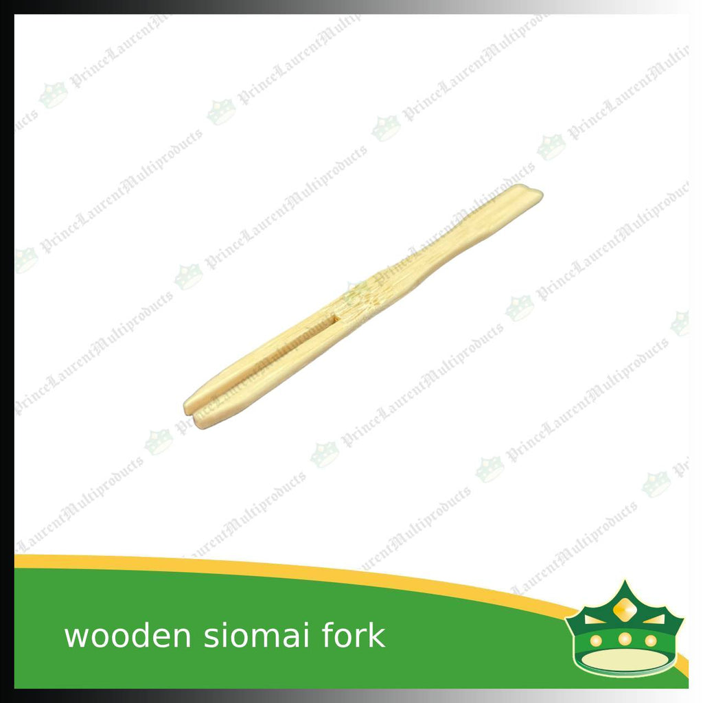 [100 pcs] wooden siomai fork or Teppo skewer, pica stick