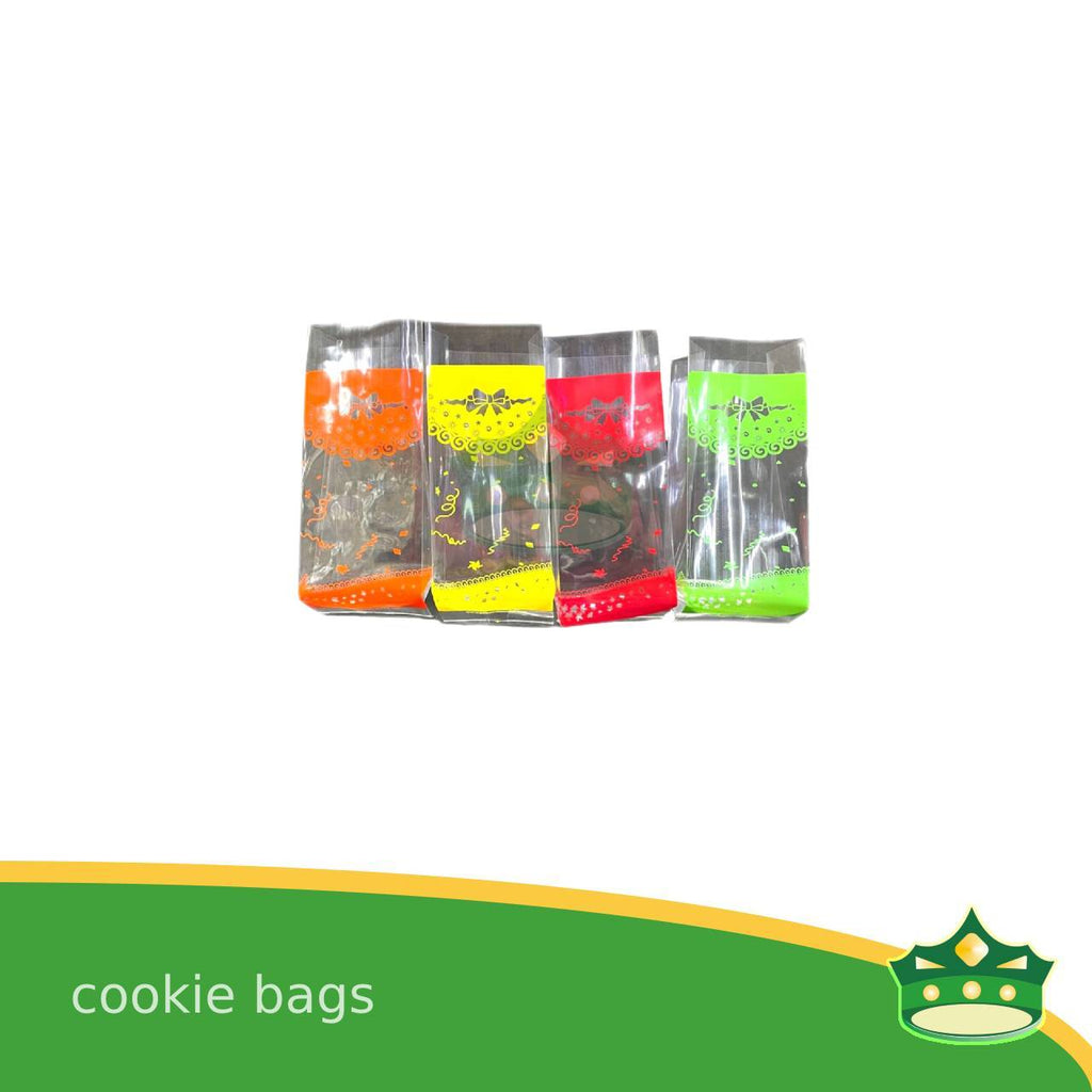 [100 pcs] cookie bag, sampalok bag, brownies bag, yema bag, pastries bag, packaging plastic bags with design