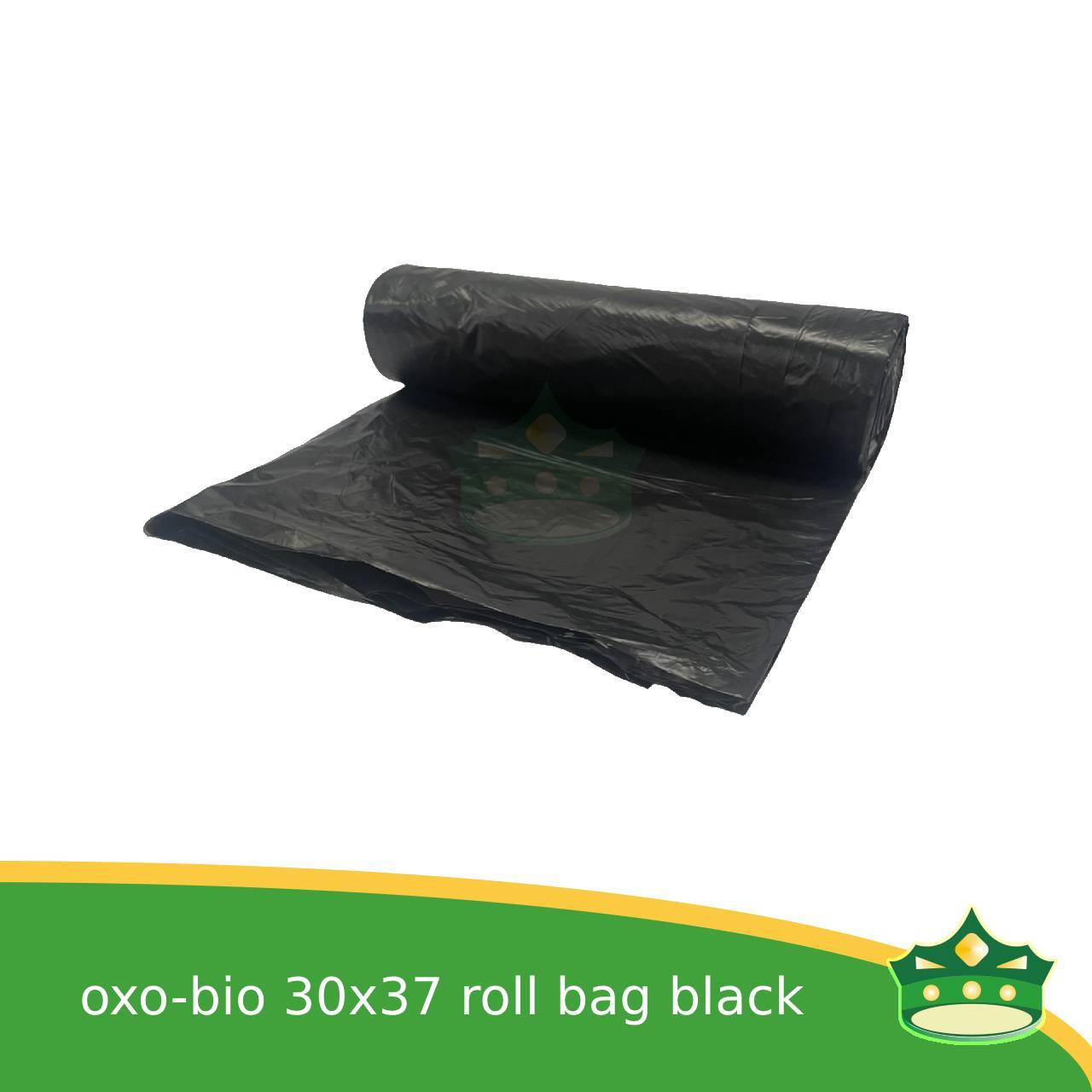 oxo-biodegradable trash bag roll black