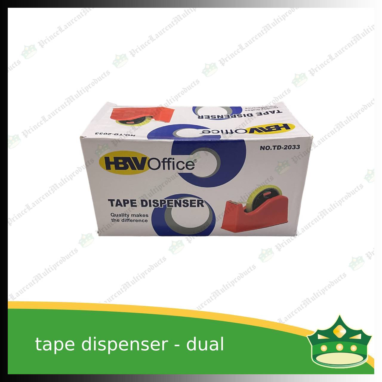 [1 pc] scotch tape dispenser, scotch tape holder, heavy duty, dual purpose for small and big core tapes