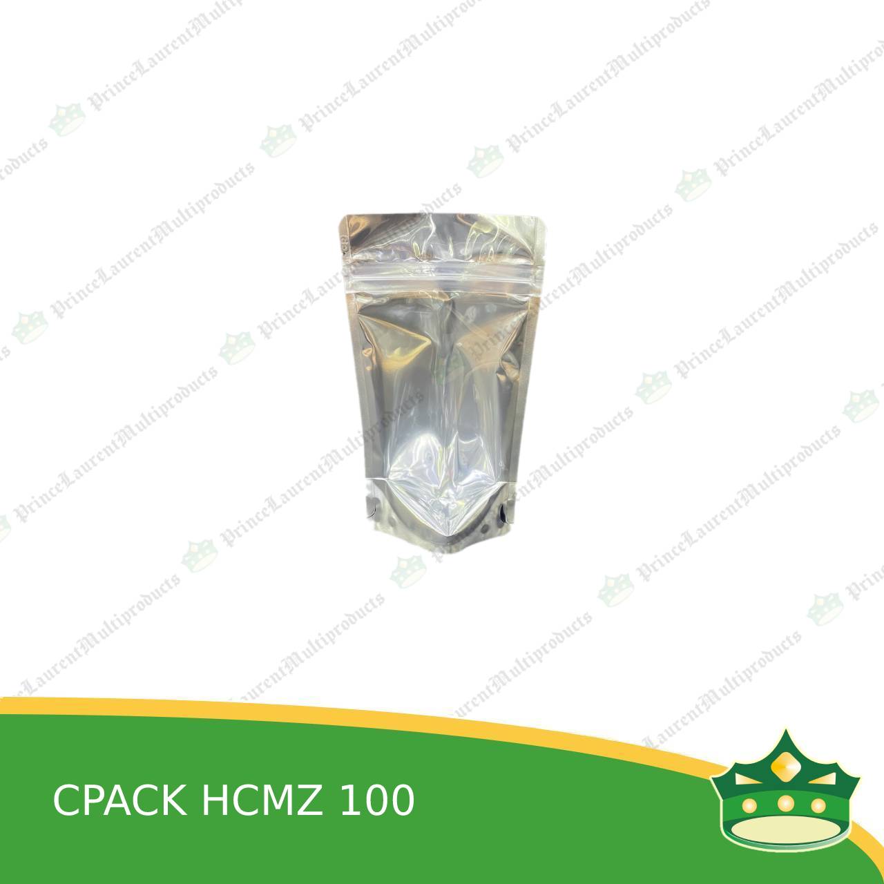 [100 pcs] standup pouch with ziplock half clear half metallized 100 x 170mm for repacking corn, peanuts, anchovies dilis, nuts, sweets, sampaloc, chicharon, snacks, baked goodies