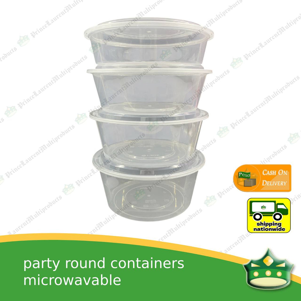 [10 pcs] jumbo party bowl IBOX microwavable bowl container for large food holders / takeout containers -A