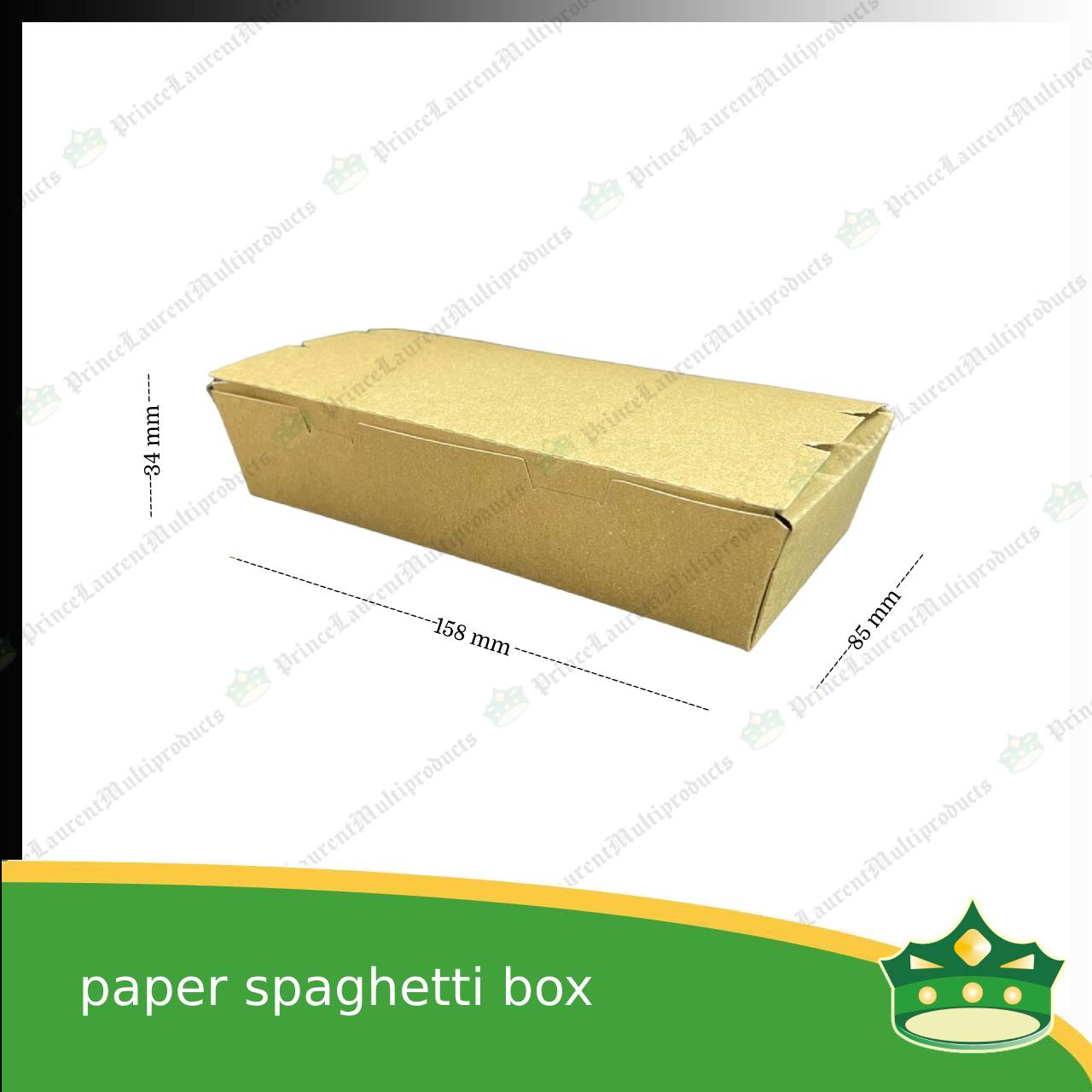 [25 pcs] paper spaghetti box kraft brown for take-outs and delivery of meals, ulam, rice toppings, appetizers, kanin at ulam balot sa karton, laminated inside no leak sauce