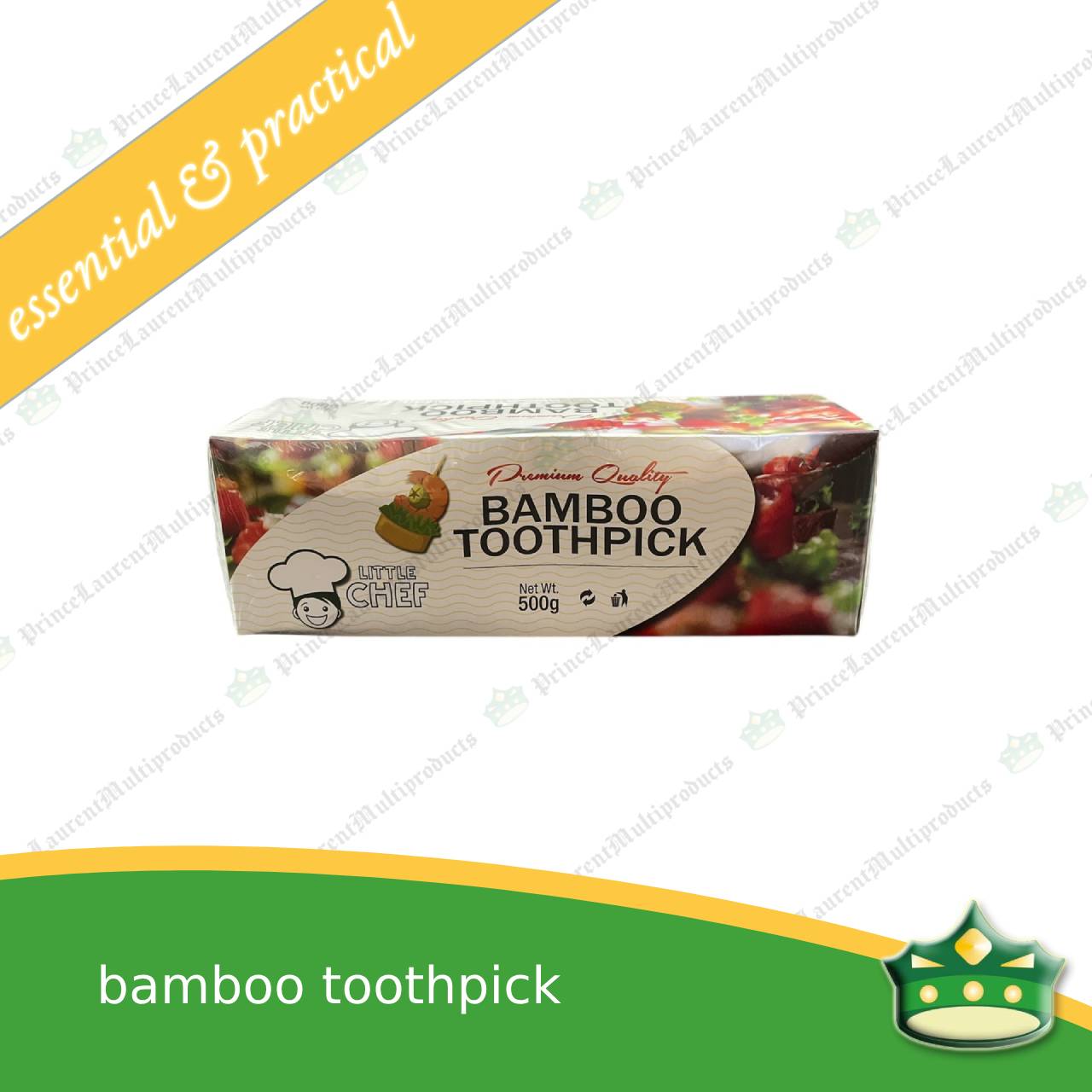 [500 grams] bamboo toothpick for hospitality services or household uses