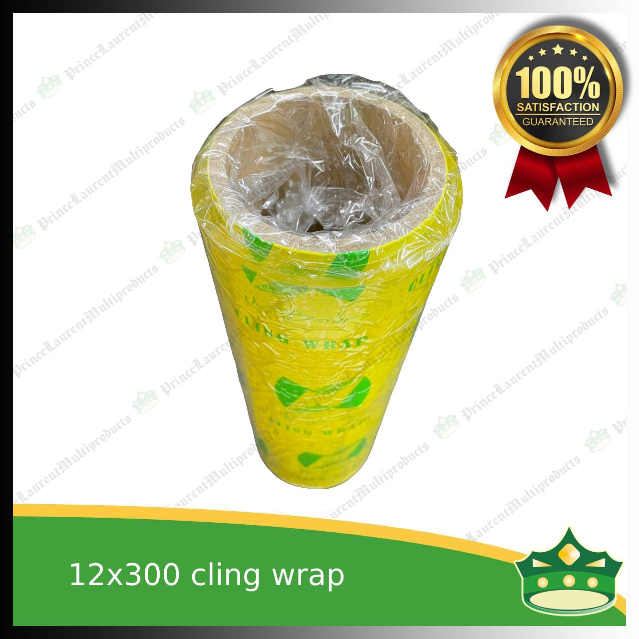 [1 roll] plastic polyvinyl wrap or cling wrap or food wrap MR. BAMBOO