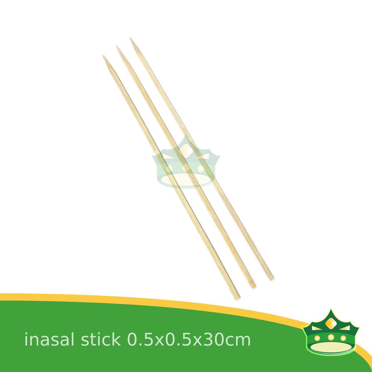 [100 pcs] chicken inasal stick 12 inch long strong square stick suitable for big chicken part barbeque chicken stick