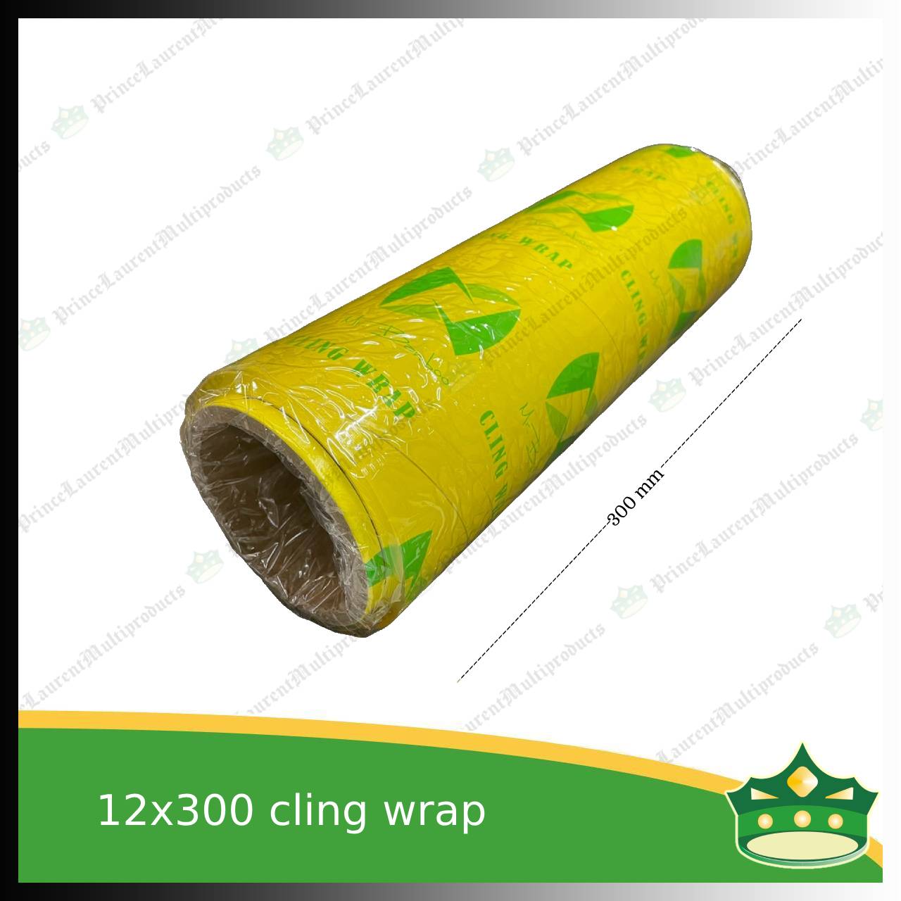 [1 roll] plastic polyvinyl wrap or cling wrap or food wrap MR. BAMBOO