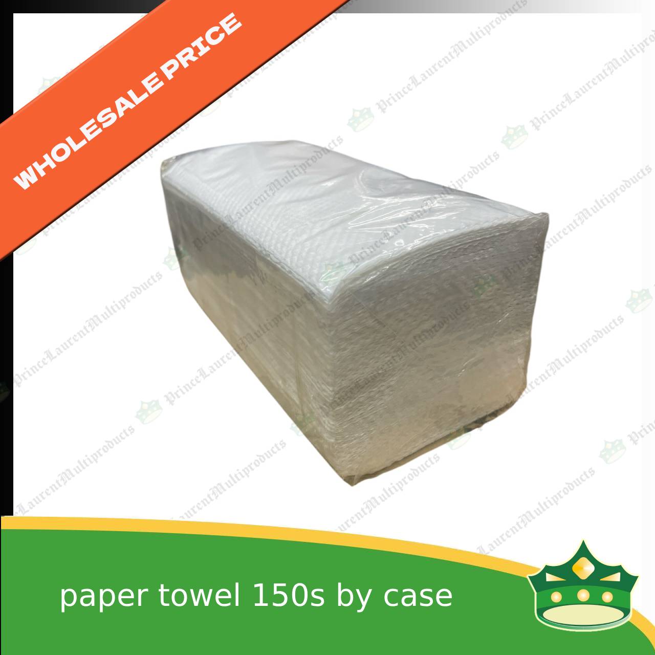 [1 case] paper towels pure pulp, table napkin, interfolded tissue for multipurpose use or wipes