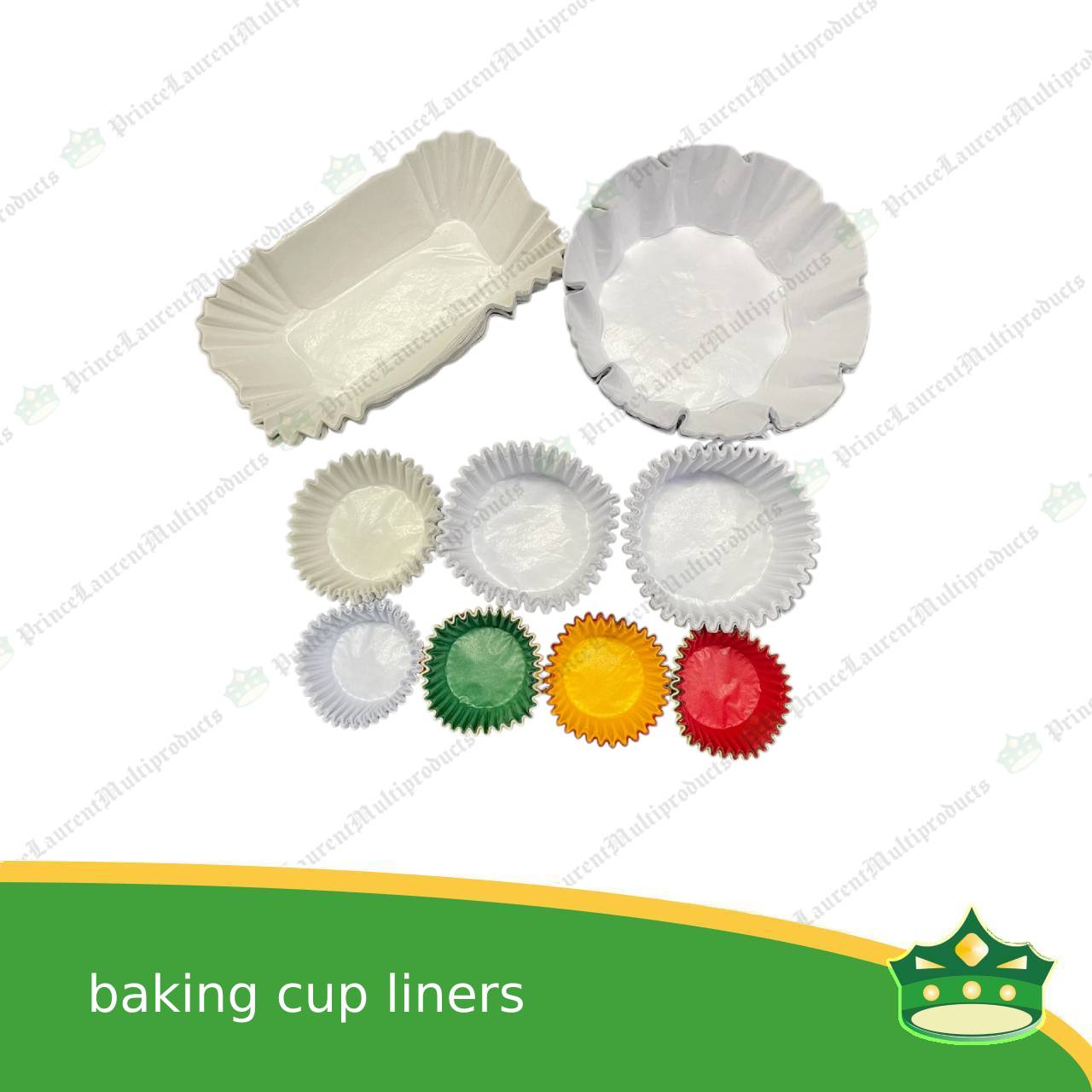 [1 pack] glassine cupcake liner baking cup white or colored for pastries,  tarts, cupcakes, eclairs, fudge bars