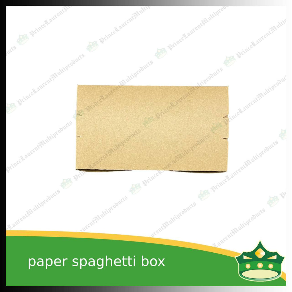 [50 pcs] paper spaghetti box silver coated leak proof for take-out, packed meal, ulam viands, rice toppings, noodles, pansit, merienda