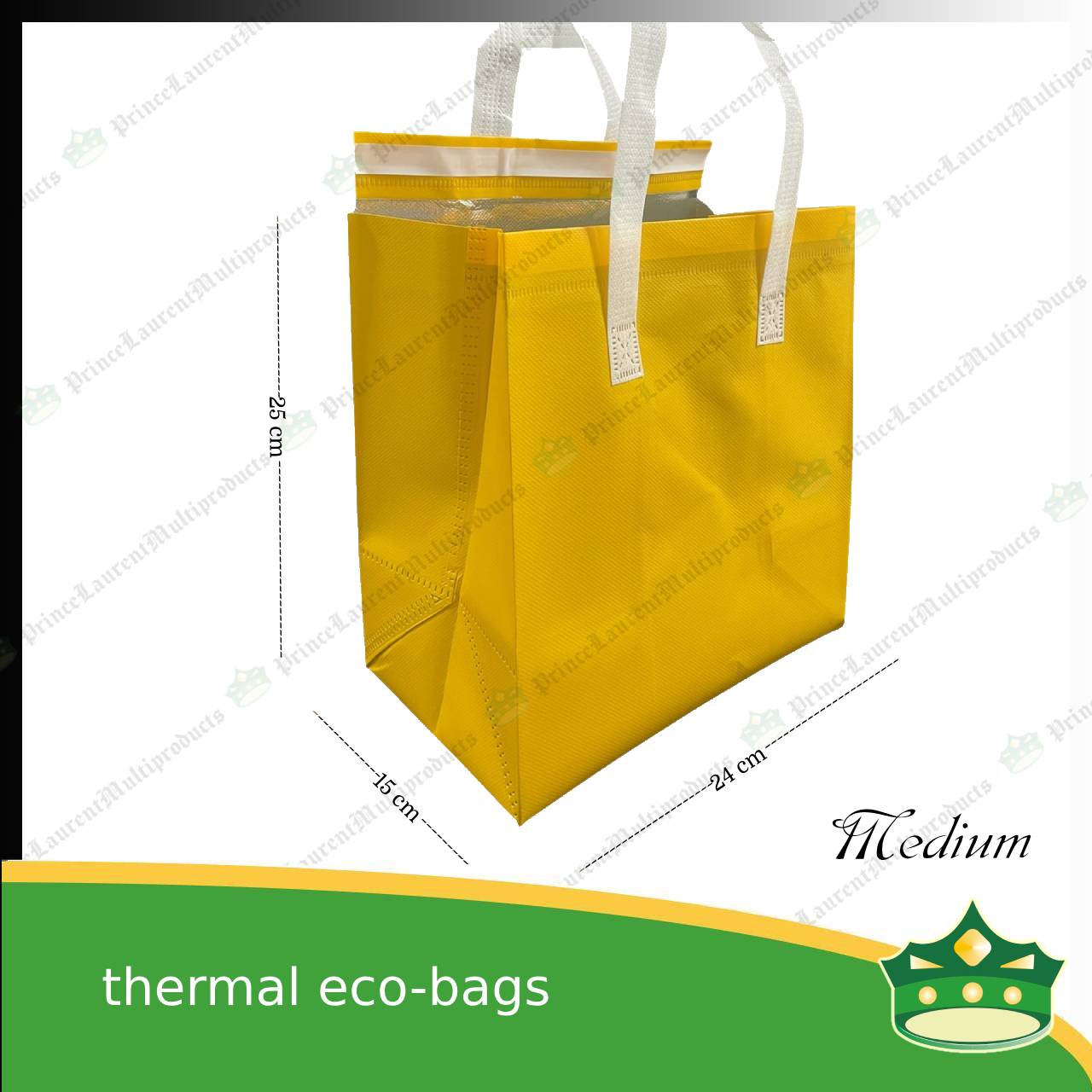 [10 pcs] thermal eco bag ecobag reusable & environment friendly bag