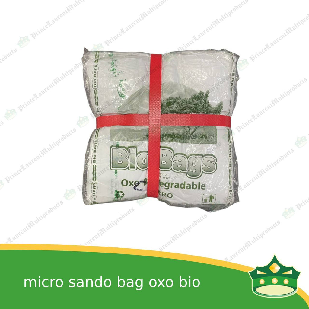 [1000 pcs] sando bag bio bag white micro size (BIO Bags brand)