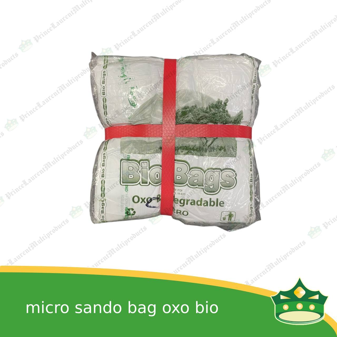 [1000 pcs] sando bag bio bag white micro size (BIO Bags brand)