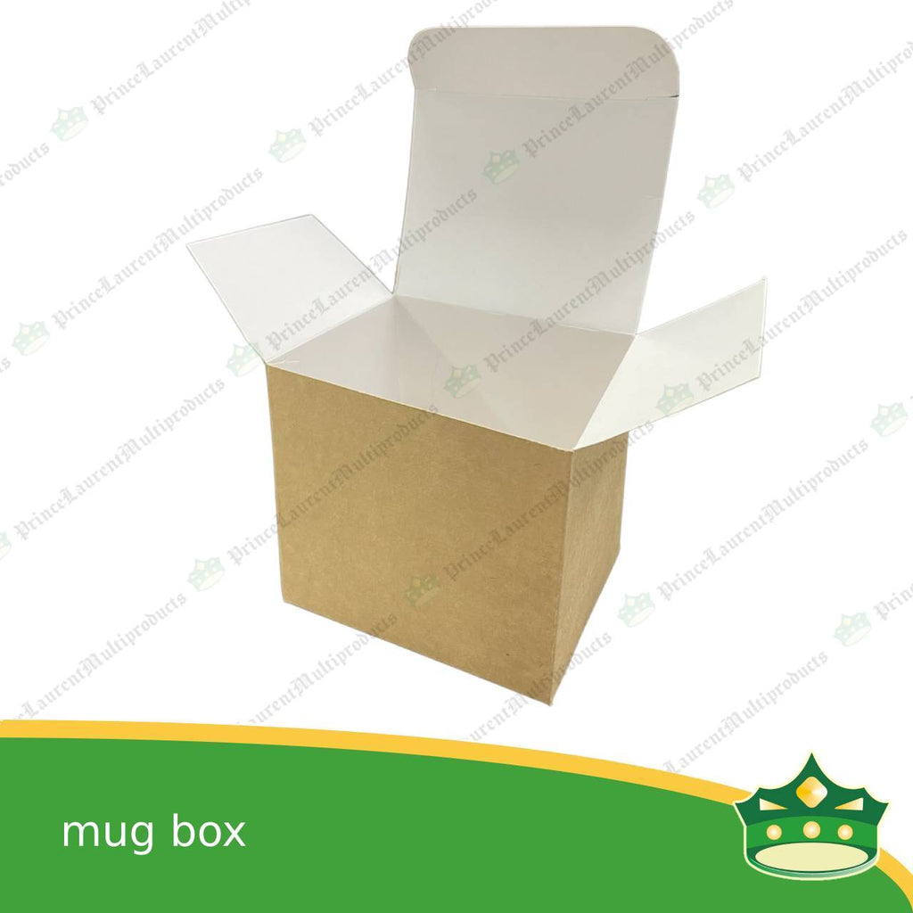 [100 pcs] mug box square box for multipurpose use packaging