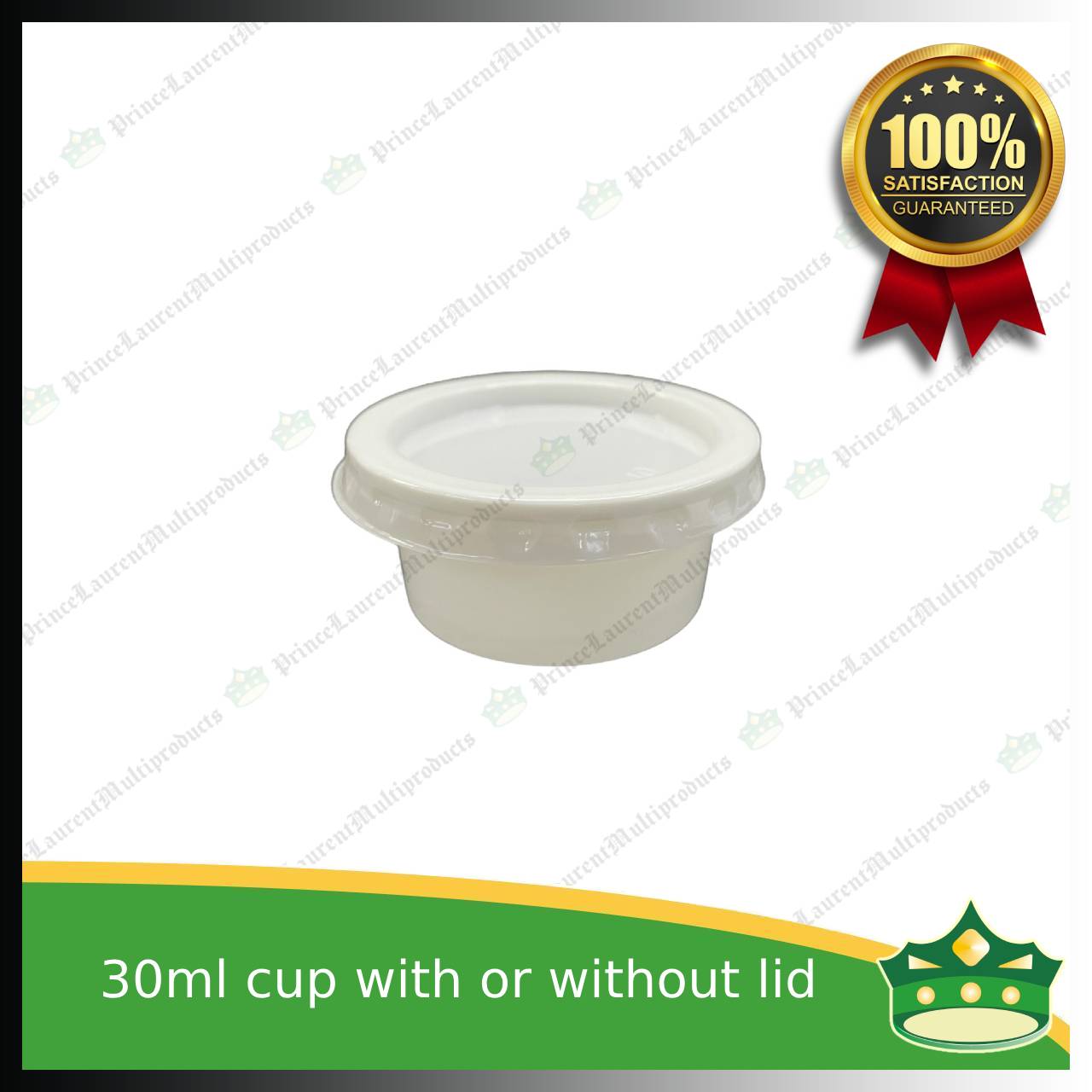 [100 pcs] 30ml sauce cup with / without lid for sauces gravy ketchup condiments specimen cup 30 cc plastic cup
