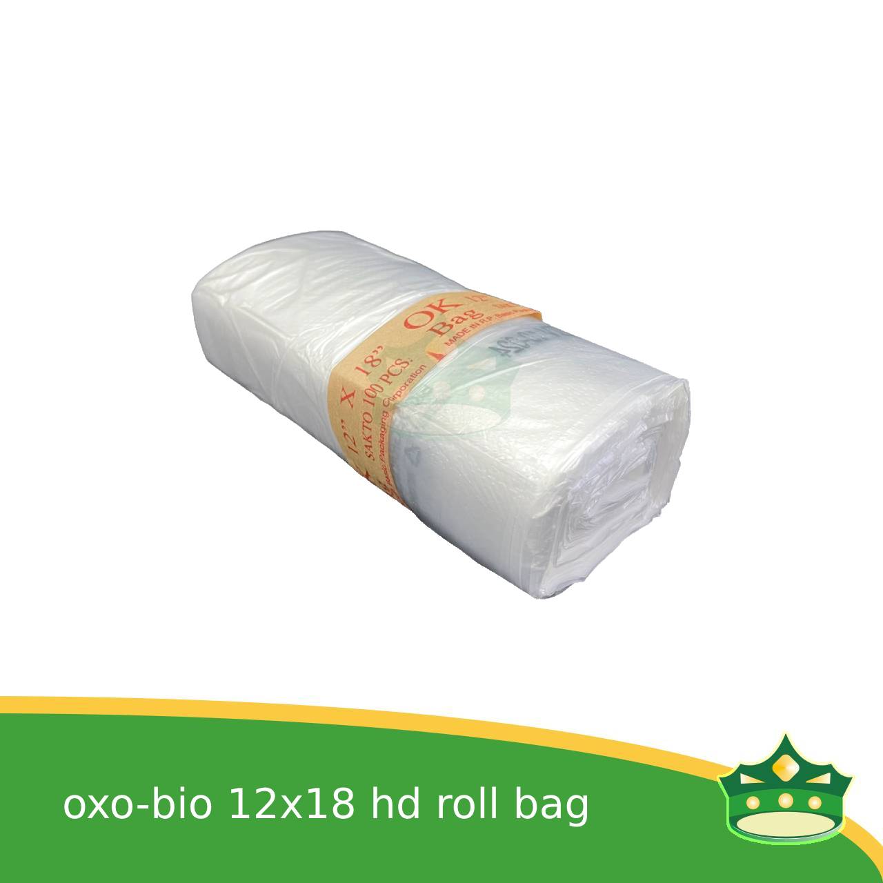 [PRICE PER ROLL]Biodegradable plastic bags  biodegradable Hd bags plastic labo oxo-biodegradable hd translucent utility bag with printed biodegradable on each bag biodegradable OK BRAND hd multipurpose bag biodegradable hd roll bag