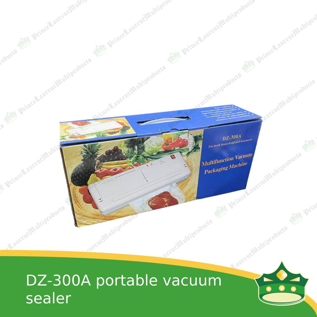 portable vacuum packaging machine with sealer model DZ-300A 220V