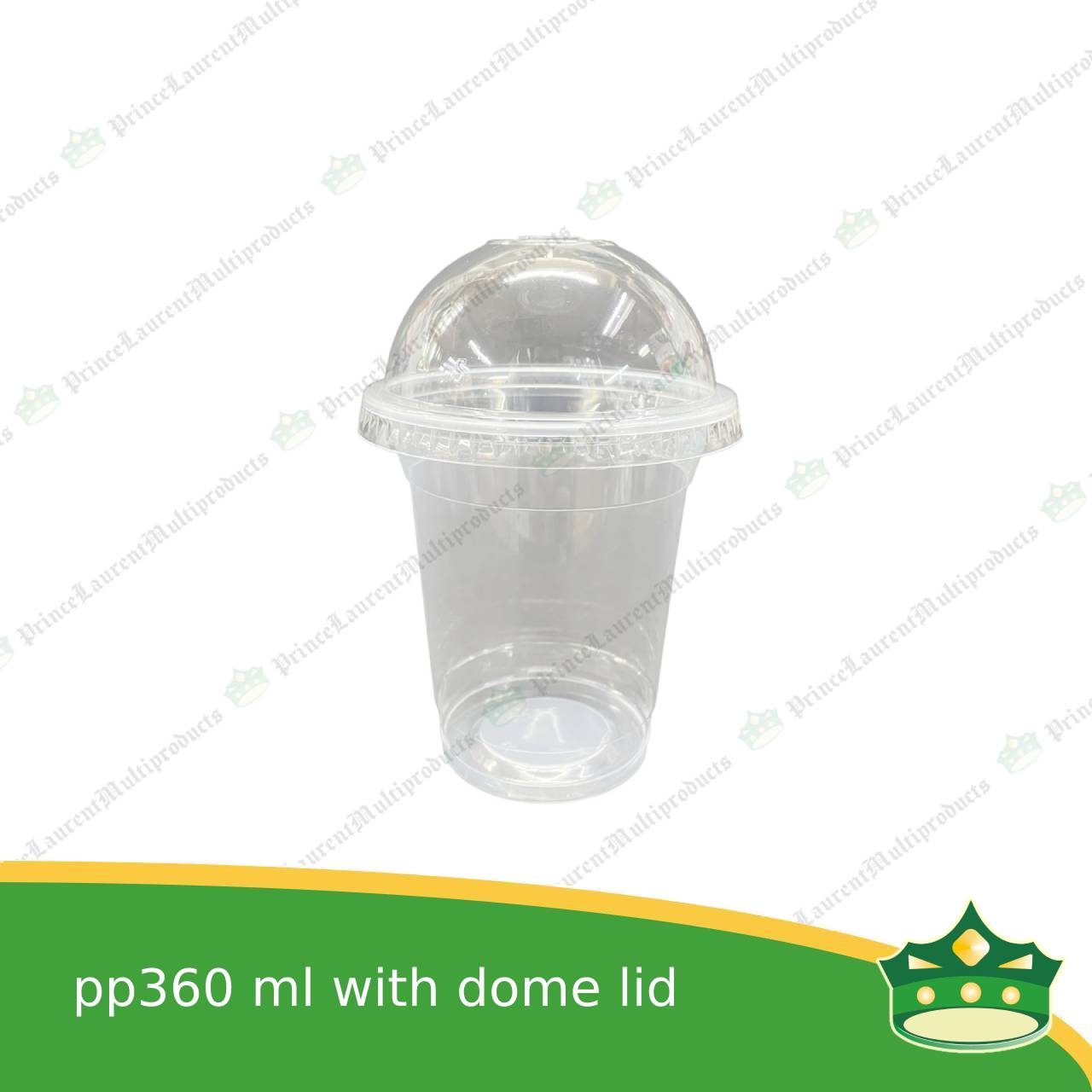 [100 pcs] pp cups with dome lid milktea cups iced coffee cups cold drink plastic cups fruit shake cups with dome lid