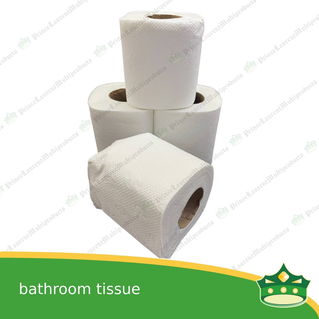 [12 rolls] bathroom tissue roll white pure pulp for household, pantry, bathroom, toilet, office use