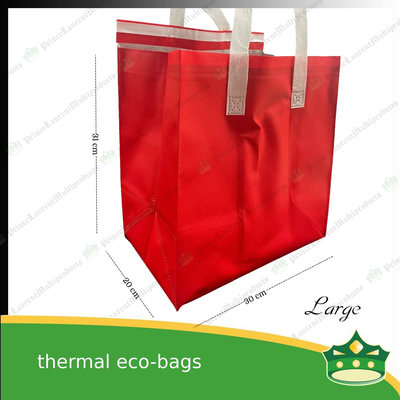 [10 pcs] thermal eco bag ecobag reusable & environment friendly bag