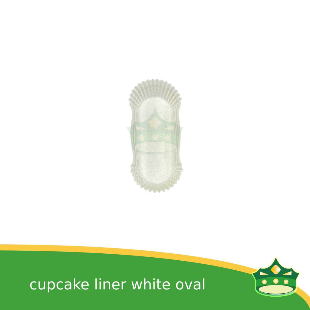 [1000 pcs] cupcake liner oval brown, white  for pastries,  tarts, cupcakes, eclairs, fudge bars