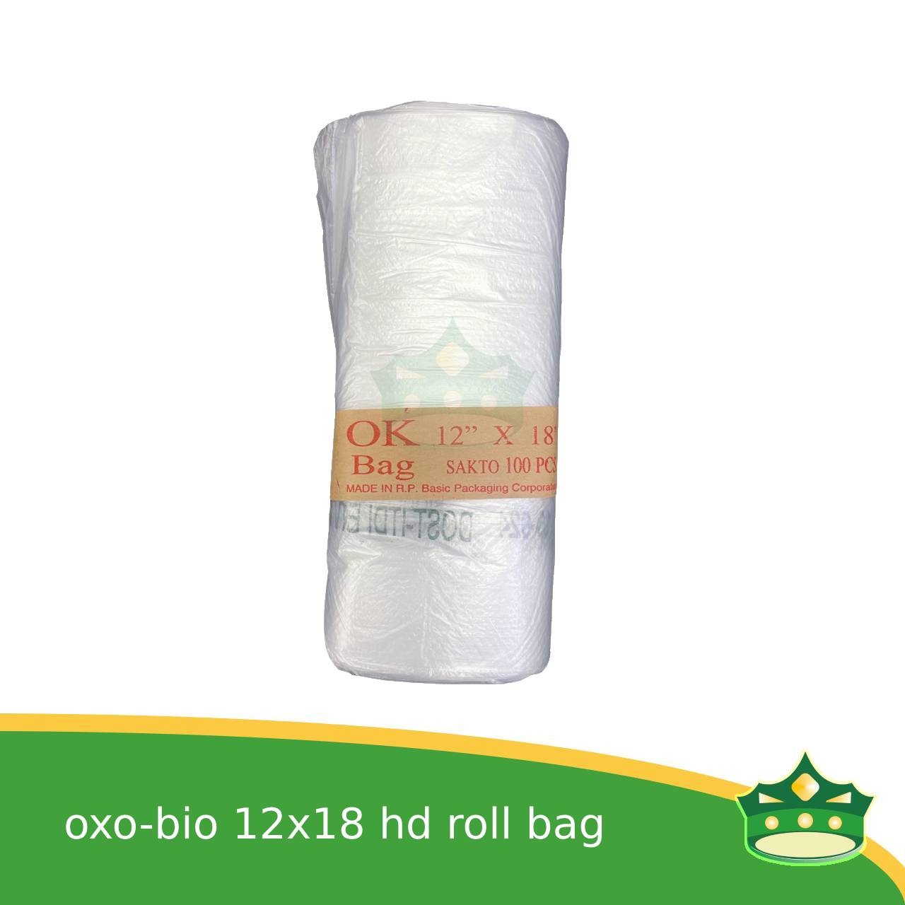 [PRICE PER ROLL]Biodegradable plastic bags  biodegradable Hd bags plastic labo oxo-biodegradable hd translucent utility bag with printed biodegradable on each bag biodegradable OK BRAND hd multipurpose bag biodegradable hd roll bag