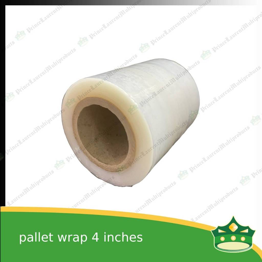 Pallet wrap or stretch wrap 4 inches for wrapping / protecting products or items