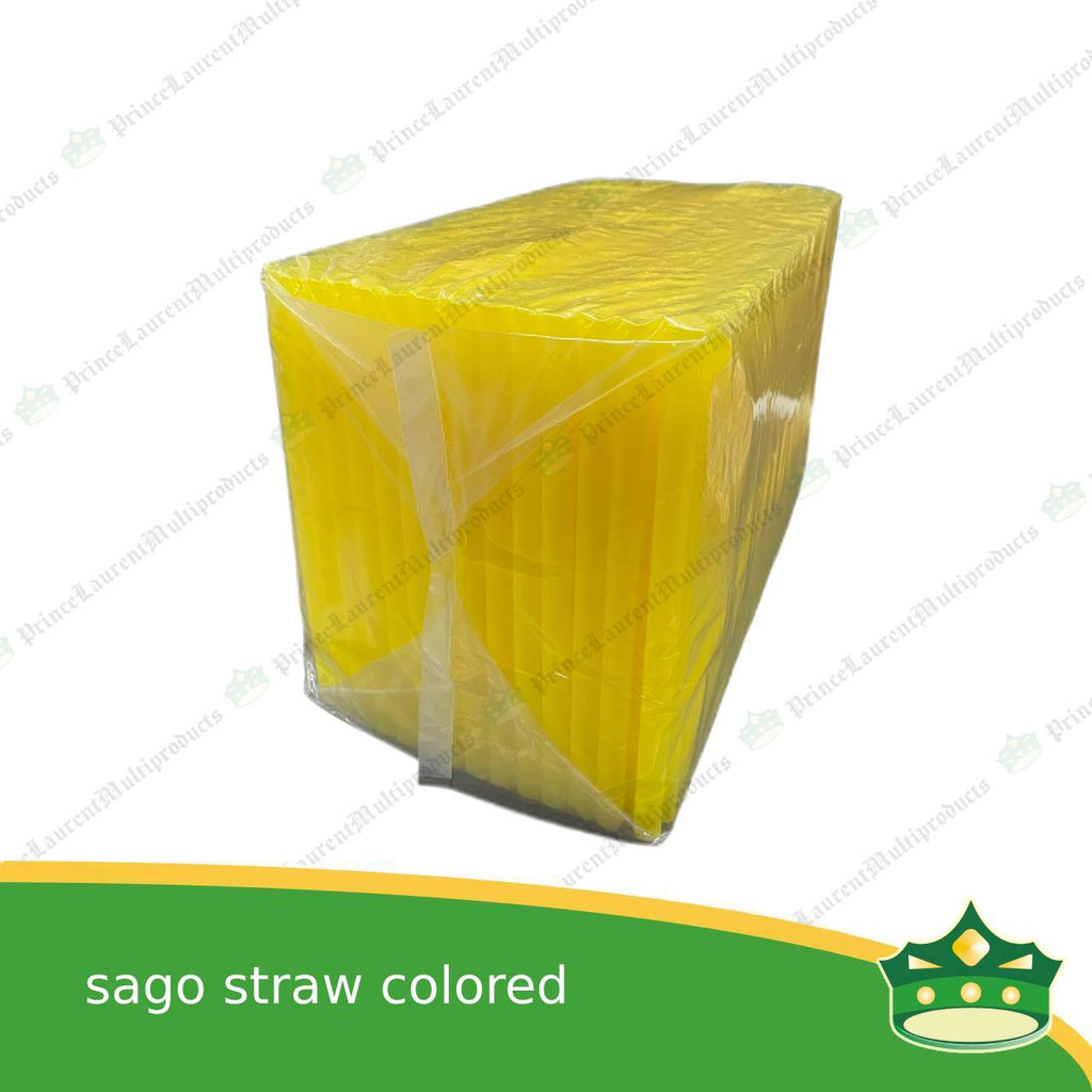 [1 kilo] plastic sago boba straw for milktea, boba drink, zagu, milkshakes, fruit shakes
