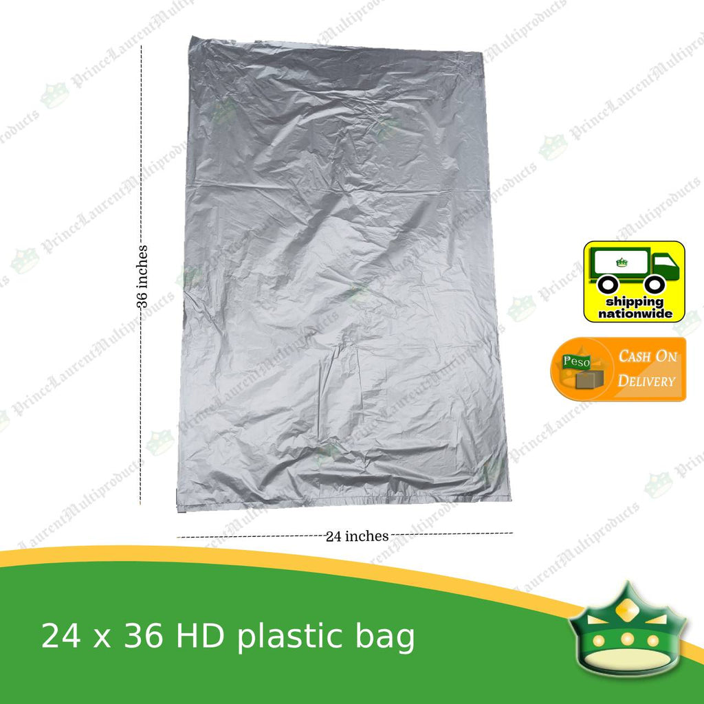 [100 pcs] 24x36 inches HD plastic bag, laundry bag vegetable bag and other uses