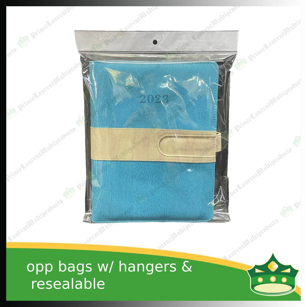 [500 pcs] opp bag with ivory liner and punch hole for display hanging products with resealable flap (small sizes)
