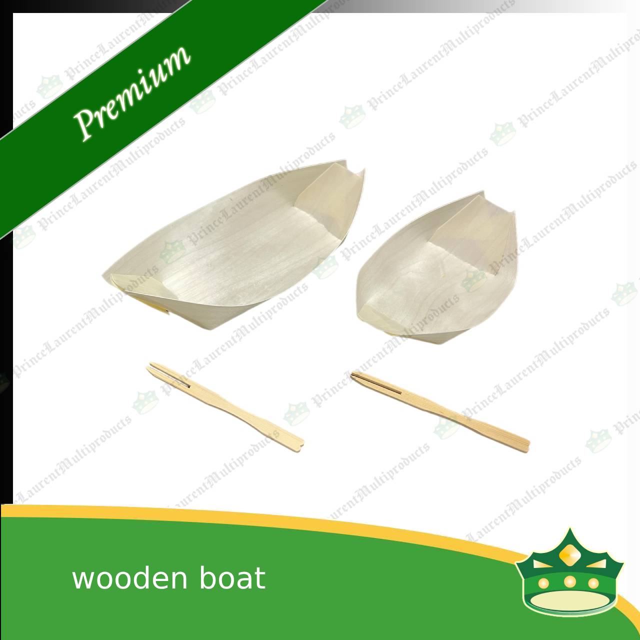 [50 pcs] wooden boat or wooden trays to serve as food holder for nachos, fries, dimsum, meriendas, breads, takoyaki, fishball, squidball