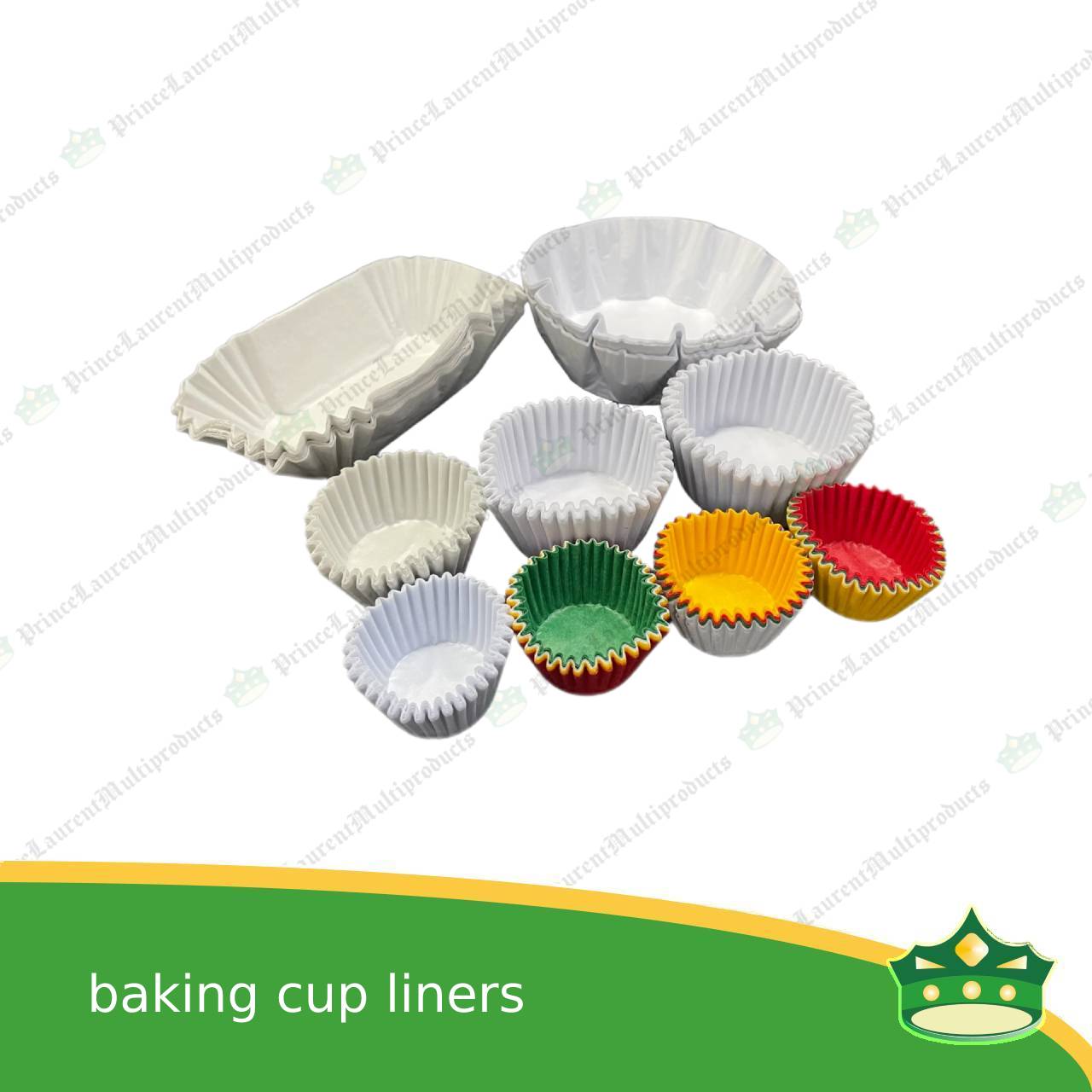 [1 pack] glassine cupcake liner baking cup white or colored for pastries,  tarts, cupcakes, eclairs, fudge bars