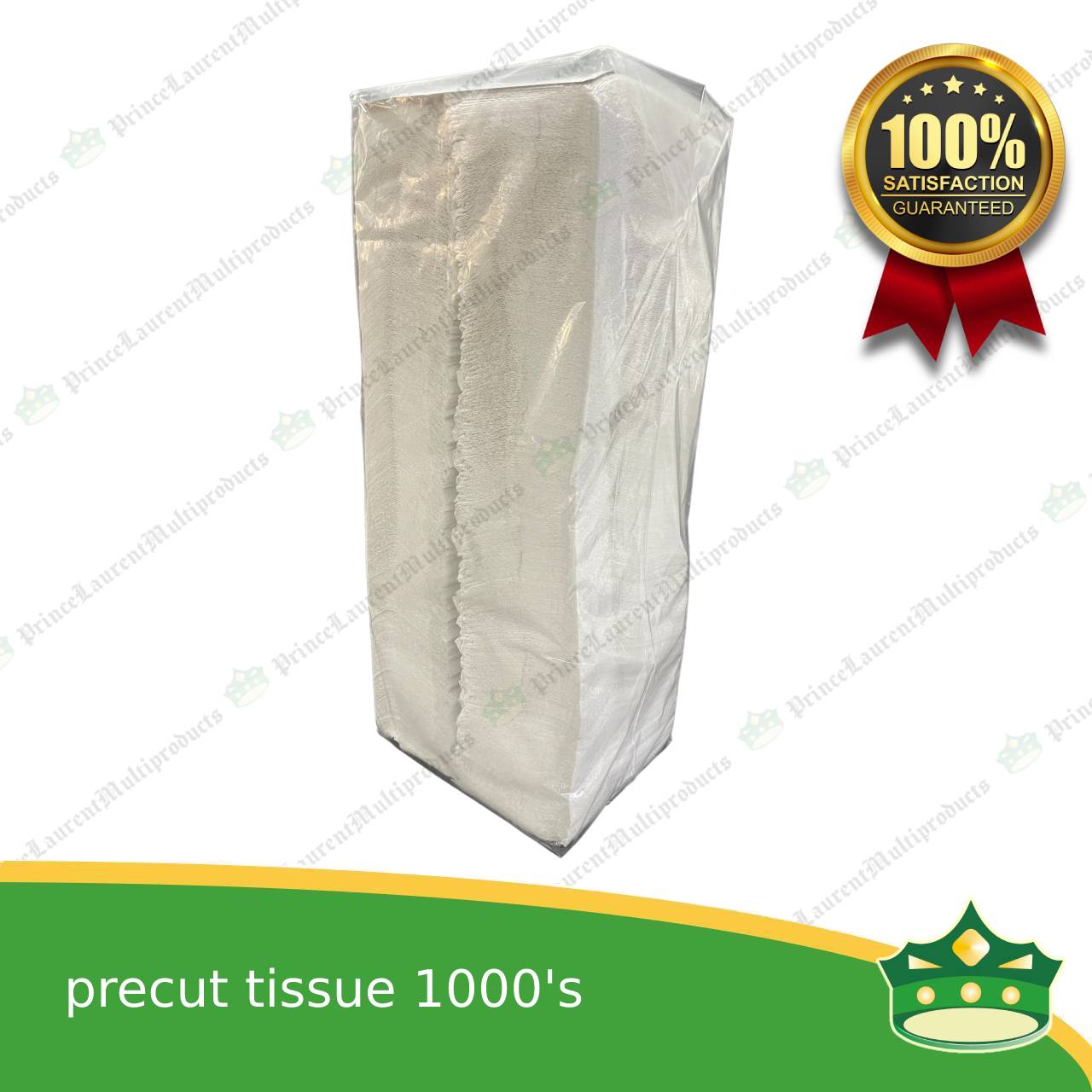 [1000 pcs] precut tissue MG pulp white for food & catering services, hospitality services, household uses