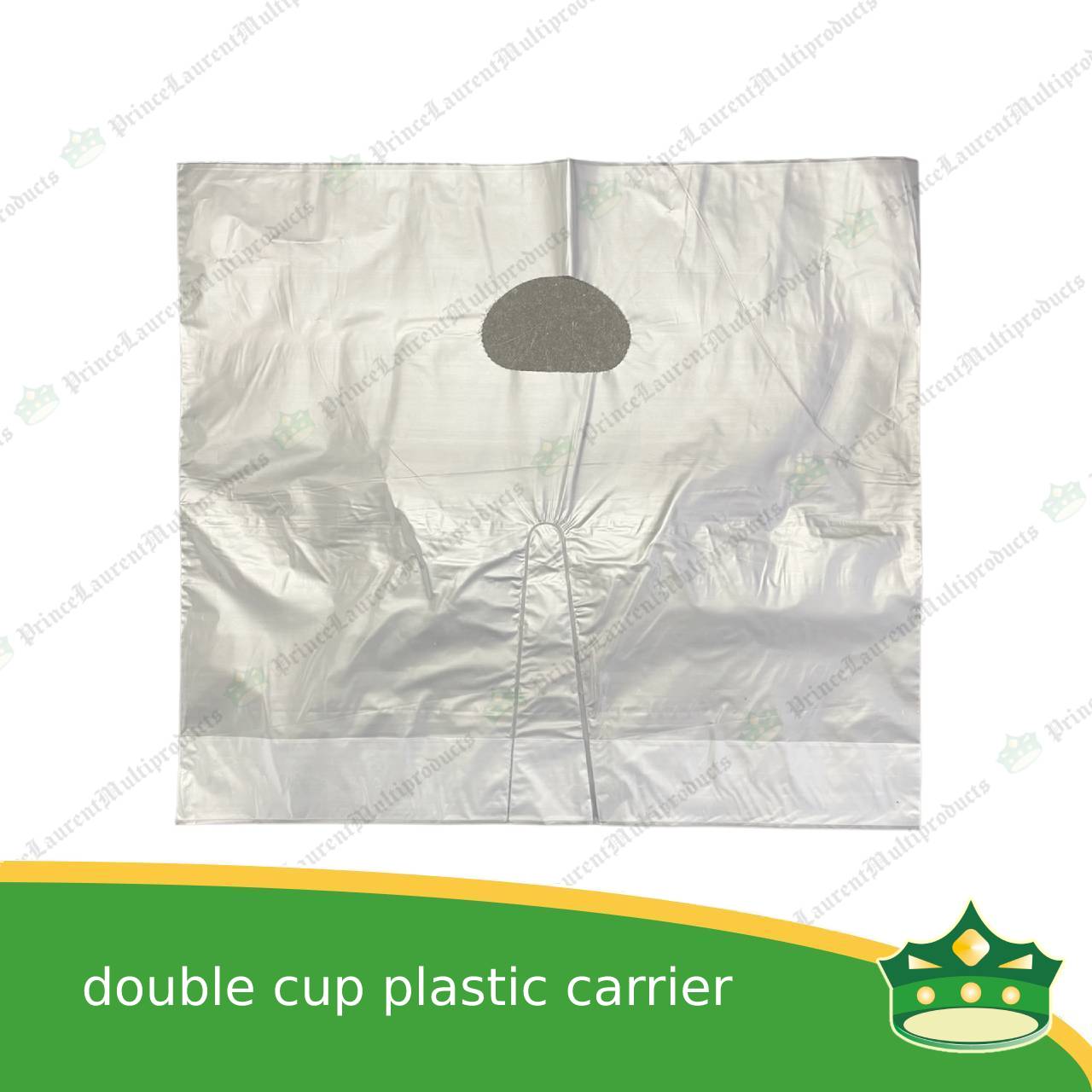 [100 pcs] plastic take out cup carrier bag for milktea, soda, juice, fruit shake, cold beverages, lemon juice