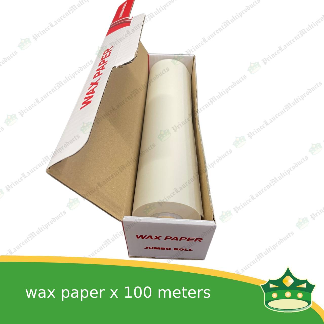 [1 roll] wax paper 30cm wide x 100 meters with cutter for easy cut for baking and cooking