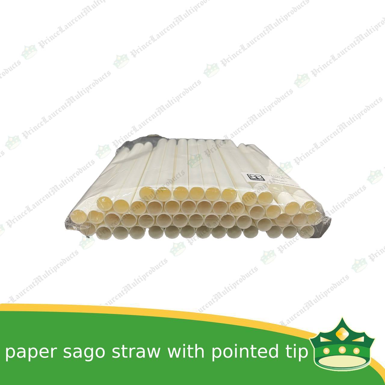[50 pcs] paper straw boba sago straw 12mm hole with sharp pointed tip with or without wrap for milktea, shakes, boba, cold drinks, juices, milkshakes