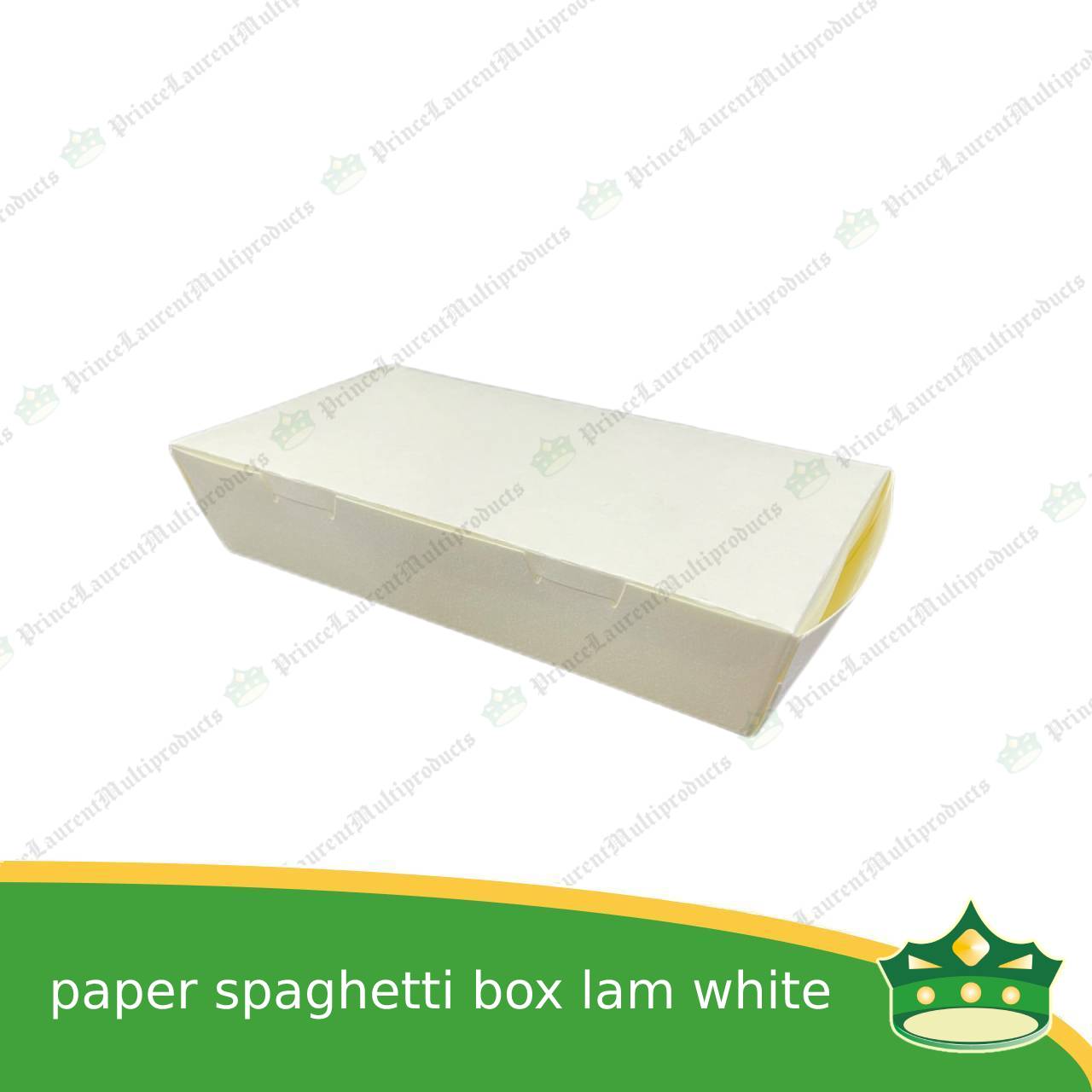 [50 pcs] paper spaghetti box laminated white for take-out take home away meal pack for spahetti noodes merienda ulam rice toppings
