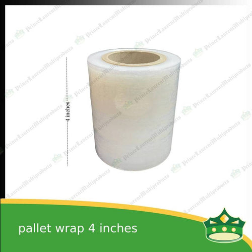 Pallet wrap or stretch wrap 4 inches for wrapping / protecting products or items
