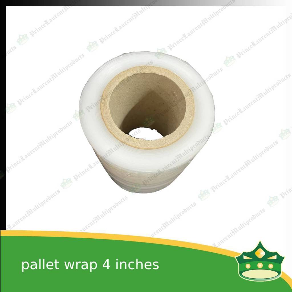Pallet wrap or stretch wrap 4 inches for wrapping / protecting products or items