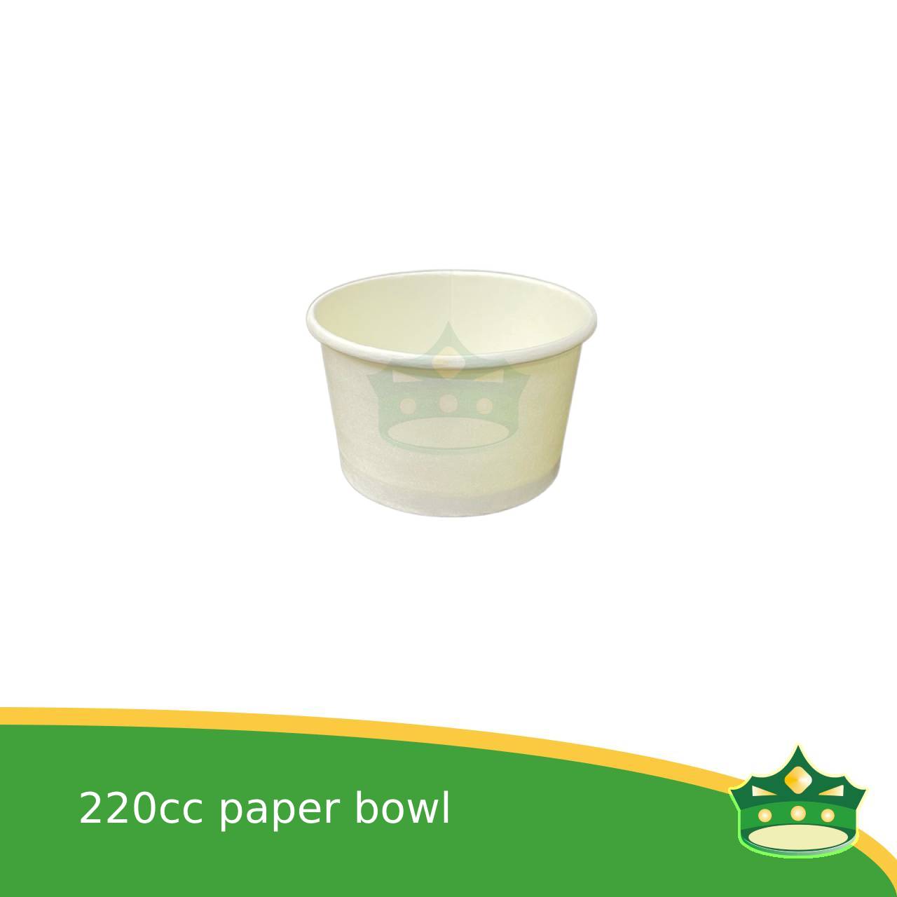 [50 pcs] quality paper bowl white with a variety of sizes 220cc 260cc 320cc 390cc 520cc 750cc 850cc 1000cc thick gsm with PE lamination leak proof